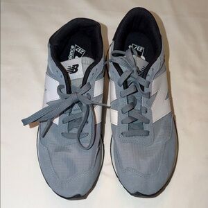 New Balance 237 Gray and White Sneakers
